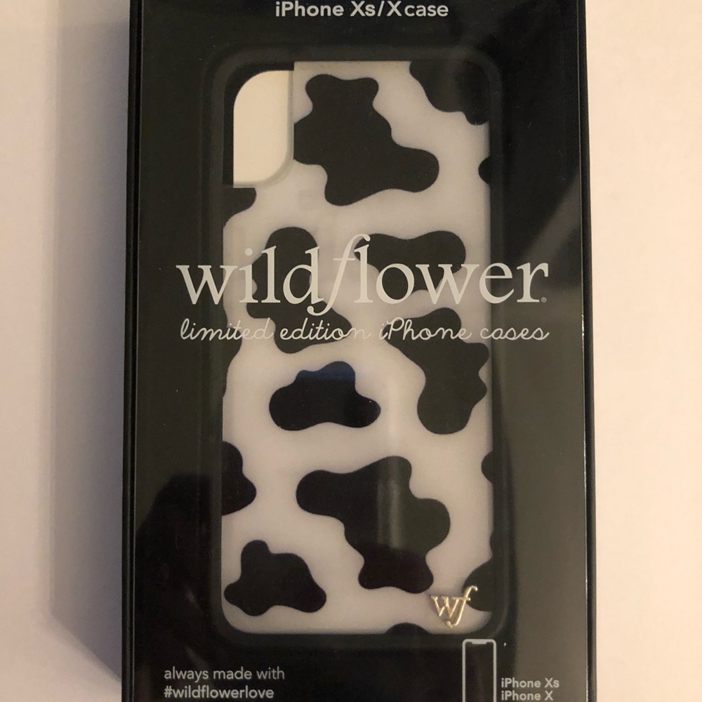 Iphone X Wildflower Moo-Moo Case